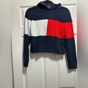 Hooded Tommy Hilfiger Denim Sweater